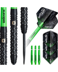 WRAITH STEEL TIP DART SET - 90% TUNGSTEN 