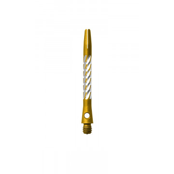 Premier Aluminium Shaft - Shaft Length Medium - Shaft Colour Gold
