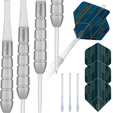Heritage Cliff Lazarenko 1983 Steel Tip Dart Set - 90% Tungsten - 24G