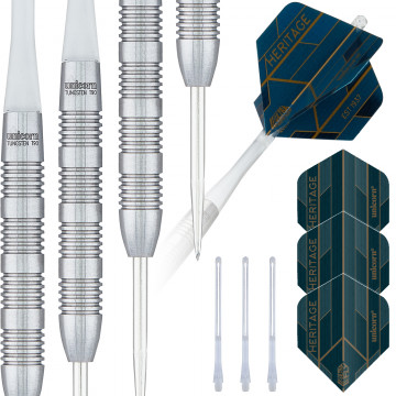 Heritage T90 1976 Steel Tip Dart Set - 90% Tungsten - 25G