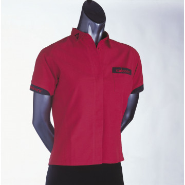 Teknik Ladies Dart Shirt Red - SAVE &pound;24!