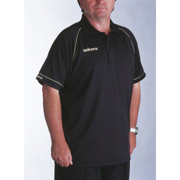 Polo Shirt Black/Gold - SAVE &pound;9!