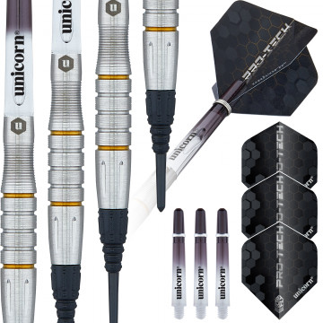Pro-Tech Style 5 Soft Tip Dart Set - 70% Tungsten